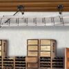 M-Wave Fietslift voor plafond tot 4m - Maximaal 57kg - Zwart - Ruimtebesparend ontwerp - Afbeelding 2