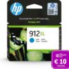 HP 912XL - Inktcartridge Cyan + Instant Ink tegoed
