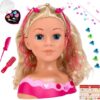 Klein Toys - Styling star - kaphoofd Emma - incl. cosmetica set en haaraccessoires - meerkleurig