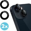 imoshion 2 Pack Camera lens protector| - Screenprotector Geschikt voor - |iPhone 14, iPhone 14 Plus| - |Zwart|