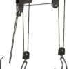 M-Wave Fietslift voor plafond tot 4m - Maximaal 57kg - Zwart - Ruimtebesparend ontwerp