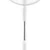 BRASQ Statiefventilator Wit Ø 40 cm Stille Ventilator Staand - Aircooler - Waaier - Fan - 3 snelheden - Verstelbaar en kantelbaar
