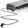Princess Gourmetstel 162830 - Steengrill & Raclette Party – 8 personen - 42 x 21 cm - 1300 Watt - 2 meter snoer - Regelbare thermostaat - Afbeelding 3