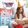 Sounix Digitale Kindercamera - 32GB SD-kaart - 1080P video - Digitale Kindercamera HD 1080p - Fototoestel voor Kinderen - Roze - Afbeelding 3