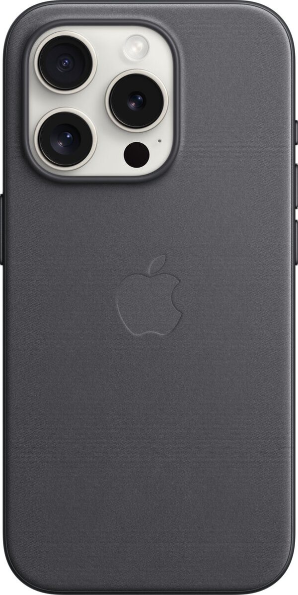 Apple FineWoven Case with MagSafe geschikt voor iPhone 15 Pro - Black