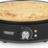Princess 492235 - Pannenkoekenmaker - Crêpe Maker Deluxe - Hollandse pannenkoeken en crepes - diameter 30cm - Anti aanbaklaag - 1200W - Incl crêpe spatel
