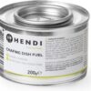 Hendi professionele brandpasta - Blik 200 gram - o.a. voor chafing dishes - Afbeelding 2