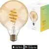 Hombli Smart Filament Bulb - E27 G95 - Amber - Globe - Warm wit licht - Vintage look - Wifi - 1 Stuk