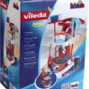 Klein Toys Vileda reinigingswagen - dweil, bezem en verscheidene huishoudelijke accessoires - 61 cm lange dweil - 55,5 cm lange bezem - rood blauw - Afbeelding 2