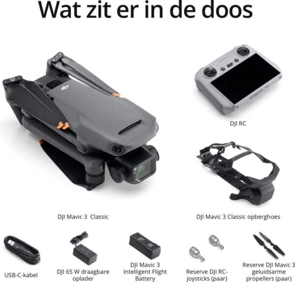DJI Mavic 3 Classic - incl. DJI RC Smart Controller - Afbeelding 5