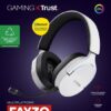 Trust GXT491W Fayzo - Draadloze Gaming Headset voor PS5 - PC - 7.1 Surround - USB Dongel & Bluetooth - Wit - Afbeelding 2
