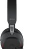 Jabra Evolve2 65 UC Stereo - Bluetooth Headset - op oor - draadloos - USB - noise isolating - zwart - Afbeelding 2