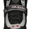 Nijdam IJshockeyschaats - Semi-Softboot - Zwart/Zilver - Maat 40