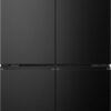 Hisense RQ5P470SAFE - Cross-door koel-vriescombinatie - My Fresh Choice - Metal-Tech Cooling - Dual-Tech Cooling - Inhoud 483 Liter - Zwart