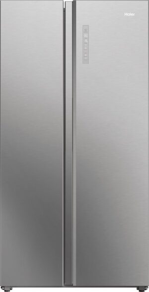 Haier 34005709 HSW79F18ANMM amerikaanse koelkast Vrijstaand 611 l A Zilver