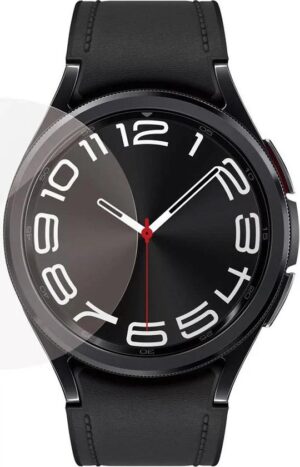 PanzerGlass Screenprotector geschikt voor Samsung Galaxy Watch 6 Classic - 43 mm Glazen | PanzerGlass Antibacterial Screenprotector - Case Friendly