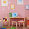 Lenco Karaokeset voor Kinderen – Draagbare CD-speler met Microfoons – Stickerblad om zelf te versieren - Afbeelding 5