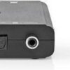 Nedis Digitale Audioconverter - 2-wegs - Input: 1x S/PDIF (RCA) Female / 1x TosLink Female - Output: 2x RCA Female - ARC - Manueel - Zwart