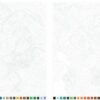 Disney Coloriages Mystères Disney Saisons - Hachette heroes - kleuren op nummer - Kleurboek voor volwassenen - Afbeelding 2
