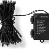 Nedis Kerstverlichting - Koord - 48 LED's - Warm Wit - 3.60 m - Licht effecten: 7 - Binnen & Buiten - Batterij Gevoed - Afbeelding 2