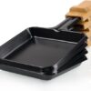 Princess Gourmetstel 162950 - Raclette Pure 4 personen - Grill & Bakplaat - Inclusief 4 pannetjes - Regelbare thermostaat - 800W - 2 meter snoer - Anti-aanbaklaag - Bamboe - Afbeelding 3