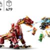 LEGO NINJAGO Heatwave Transformerende Lavadraak Draken Speelgoed - 71793 - Afbeelding 8