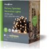 Nedis Kerstverlichting - Koord - 48 LED's - Warm Wit - 3.60 m - Licht effecten: 7 - Binnen & Buiten - Batterij Gevoed - Afbeelding 10