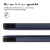 imoshion Tablet Hoes Geschikt voor Lenovo Tab P11 Plus / Tab P11 - imoshion Trifold Bookcase - Donkerblauw /Donkerblauw