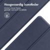 imoshion Tablet Hoes Geschikt voor Lenovo Tab P11 Plus / Tab P11 - imoshion Trifold Bookcase - Donkerblauw /Donkerblauw - Afbeelding 4