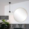 Lucide FAVORI - Hanglamp Badkamer - 1xGU10 - IP44 - Zwart - Afbeelding 5