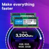 Crucial - RAM-geheugen - CT16G4DFRA32A - 16GB - DDR4 - DIMM - 3200MHz - 1 x 16 GB - Afbeelding 8