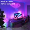 Calex Gaming Neon Flex LED Strip - Razer Chroma Compatibel - Smart Home - RGBIC Synchronisatie voor PC - 2m - Afbeelding 2