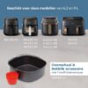 Philips Airfryer XL Accessoireset HD9945/01 - Bakaccessoire met 9 muffin cups - Afbeelding 5