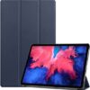 imoshion Tablet Hoes Geschikt voor Lenovo Tab P11 Plus / Tab P11 - imoshion Trifold Bookcase - Donkerblauw /Donkerblauw - Afbeelding 10