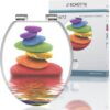 SCHÜTTE WC-Bril 80120 COLORFUL STONES - MDF-Hout - Soft Close - Verchroomde Scharnieren - Belastbaar tot 175 kg - Decor - 3-zijdige Print - Afbeelding 8