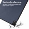 imoshion Tablet Hoes Geschikt voor Lenovo Tab P11 Plus / Tab P11 - imoshion Trifold Bookcase - Donkerblauw /Donkerblauw - Afbeelding 2