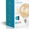 Nedis SmartLife LED Filamentlamp - Wi-Fi - E27 - 806 lm - 7 W - Warm Wit - 1800 - 3000 K - Glas - Android / IOS - Globe - 1 Stuks - Afbeelding 5