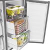 Hisense RQ5P470SAFE - Cross-door koel-vriescombinatie - My Fresh Choice - Metal-Tech Cooling - Dual-Tech Cooling - Inhoud 483 Liter - Zwart - Afbeelding 8