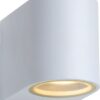 Lucide ZORA-LED - Wandspot / Wandlamp Binnen/Buiten - LED Dimb. - GU10 - 1x5W 3000K - IP44 - Wit - Afbeelding 7