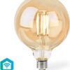 Nedis SmartLife LED Filamentlamp - Wi-Fi - E27 - 806 lm - 7 W - Warm Wit - 1800 - 3000 K - Glas - Android / IOS - Globe - 1 Stuks - Afbeelding 7