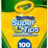 Crayola - Supertips - Viltstiften - 100 Wasbare Viltstiften - Voor Kinderen - Afbeelding 9