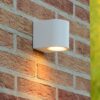 Lucide ZORA-LED - Wandspot / Wandlamp Binnen/Buiten - LED Dimb. - GU10 - 1x5W 3000K - IP44 - Wit - Afbeelding 4