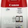 Canon pg-545 / cl-546 Inktcartridge - Kleur & Zwart + Retourzakje - Afbeelding 4
