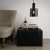 EGLO Gorosiba - Hanglamp - E27 - Ø 15 cm - rookglas - Zwart - Afbeelding 6