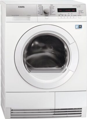 AEG T76488IH2 wasdroger Vrijstaand Voorbelading 8 kg A+ Wit