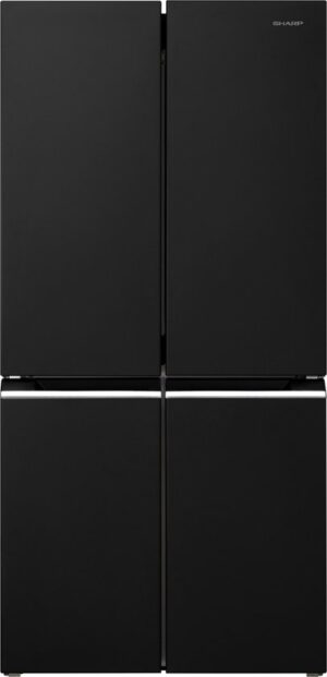 Sharp SJNFA15IMXBDEU - Amerikaanse koelkast - 4 deurs - energie label D - Advanced No Frost - zwart