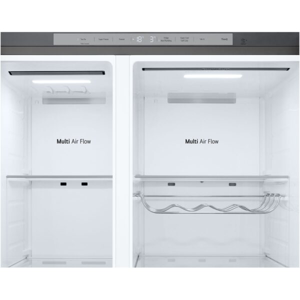 LG GSLE81PYBD - Amerikaanse koelkast - breedte 91.3 cm - hoogte 179 cm - inhoud 628 l - NoFrost - Afbeelding 5