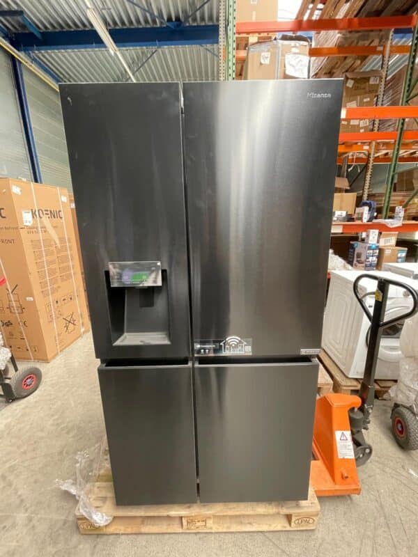 Hisense RS818N4TFC - Amerikaanse koelkast - Energielabel C - Water- & ijsdispenser - Metal Cooling - No Frost - Zwart- Multi-Air Flow - Fast Freeze - 35dB (A) - Inverter Compressor - 632 Liter - Afbeelding 10