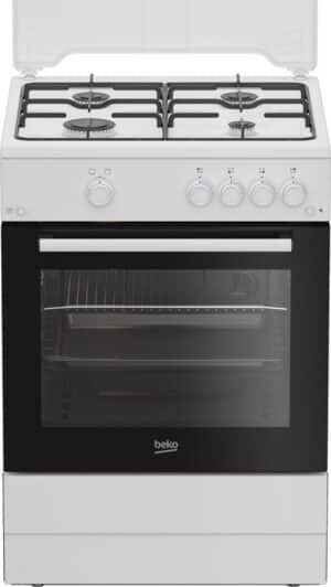 Beko FBG62010DW Vrijstaand fornuis A Gas Gaskookplaat Wit