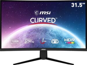 MSI G32C4XDE computer monitor 80 cm (31.5") 1920 x 1080 Pixels Full HD Zwart